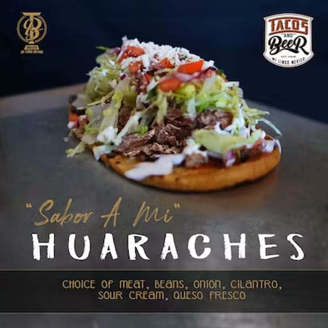 "Sabor a Mi" Huarache.