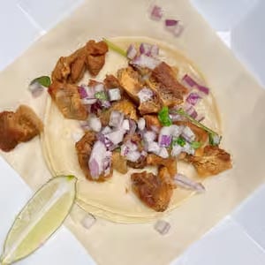 Chicharron Taco.