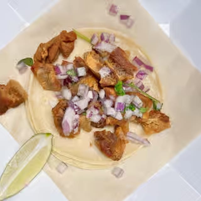 Chicharron Taco.